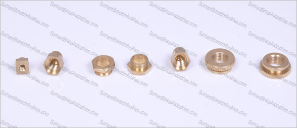 Brass mixer parts